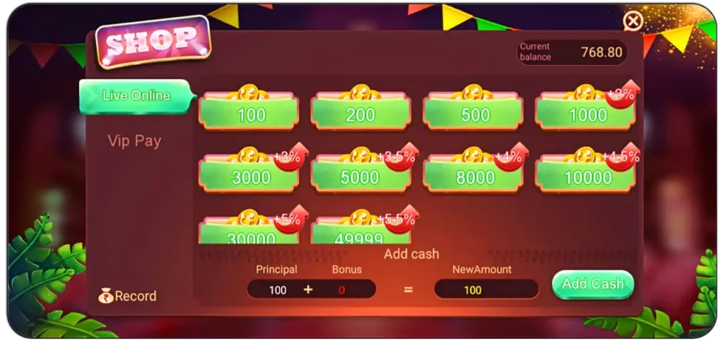 How to Add Cash in Teen Patti Party App