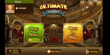 Register in Ultimate rummy App
